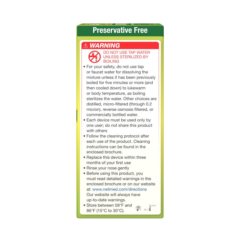 Sinus Rinse 70 Extra Strength Hypertonic Packets