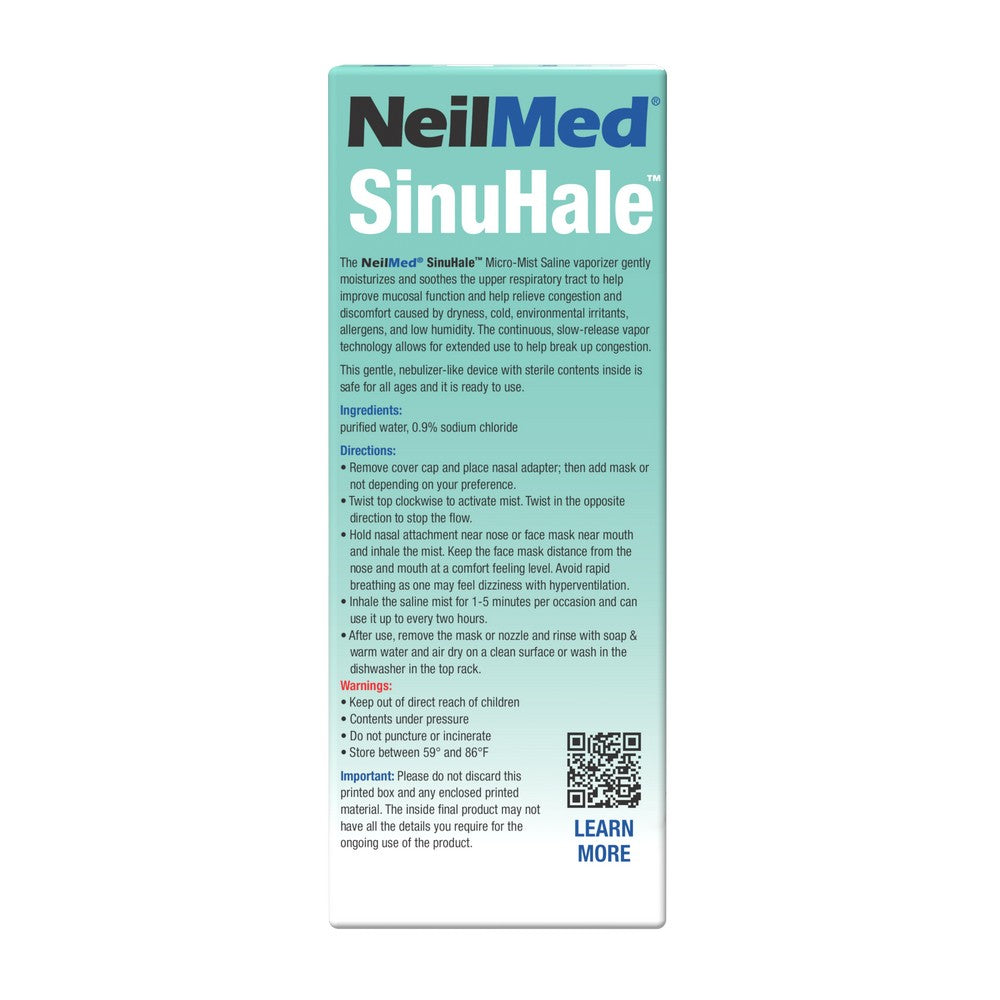 NeilMed SinuHale packaging on a white background