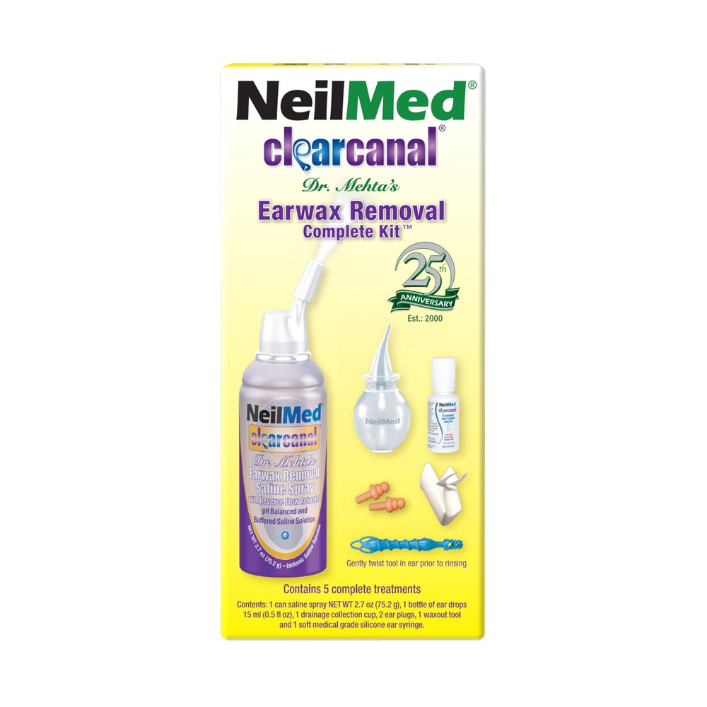 Clearcanal Ear Wax Removal Complete Kit - 75mL