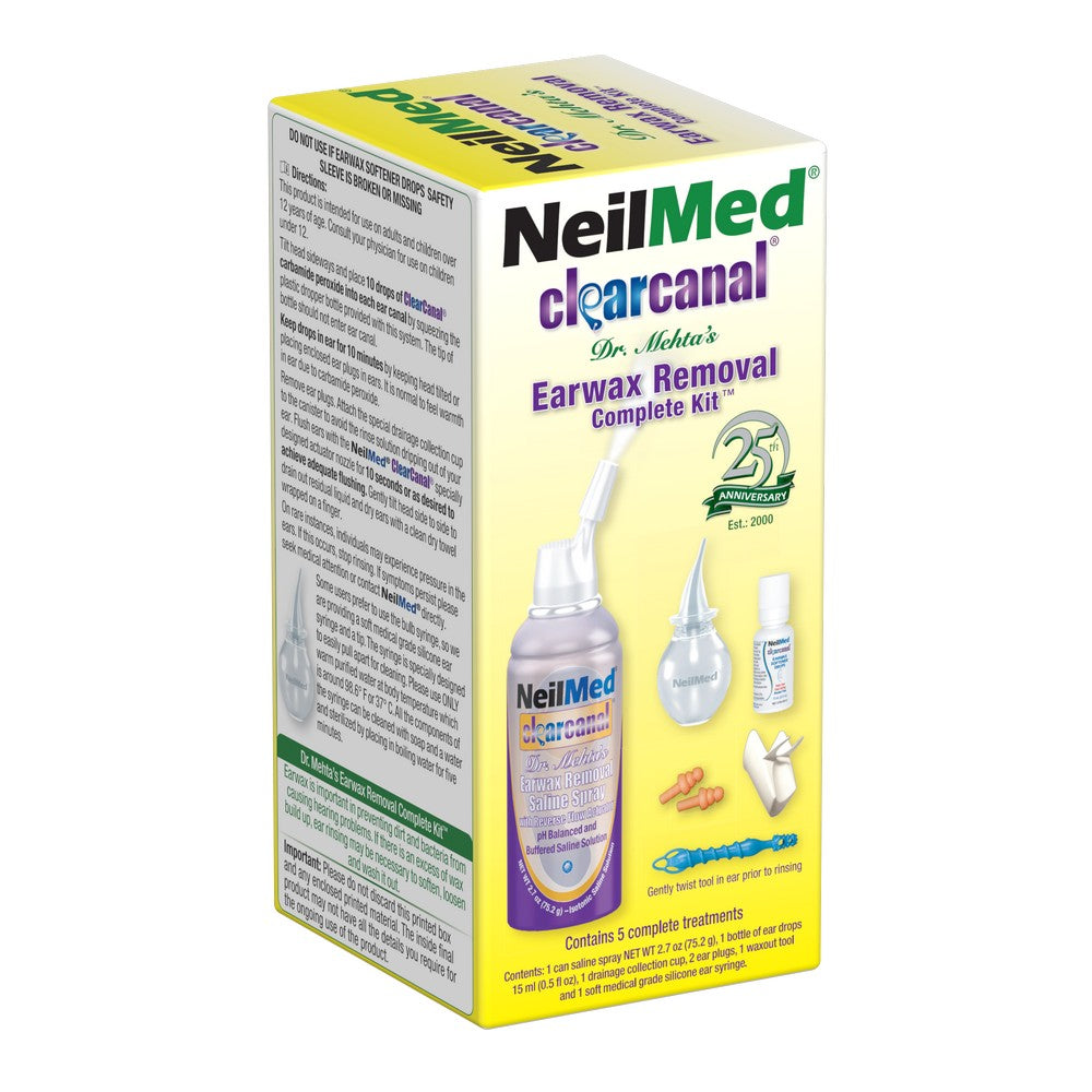 Clearcanal Ear Wax Removal Complete Kit - 75mL