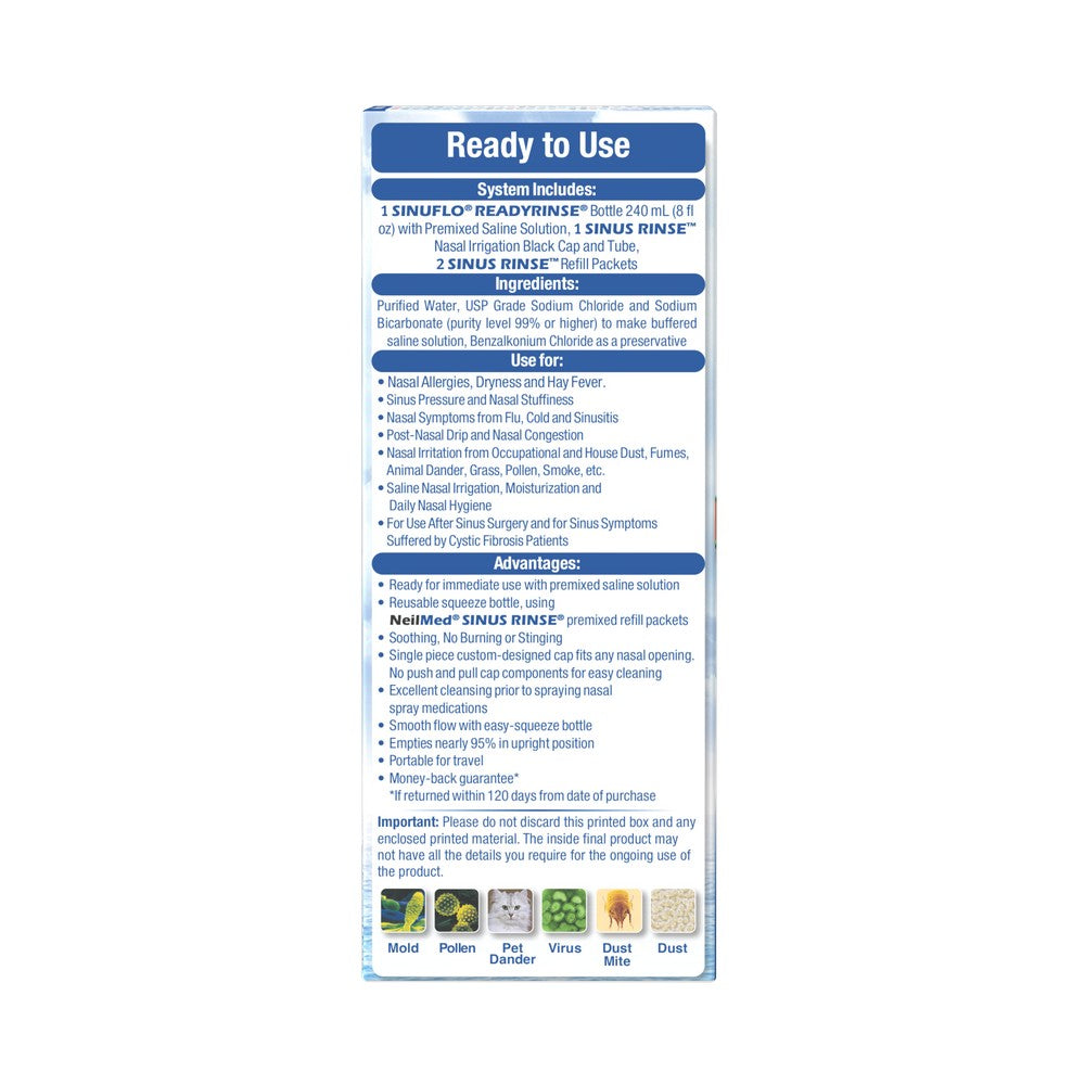 Product packaging with text and icons on a white background