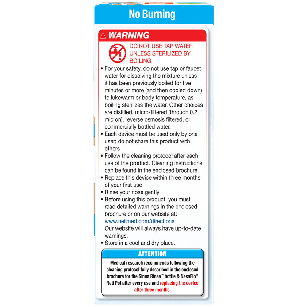 Warning label on a product packaging with text and icons.
