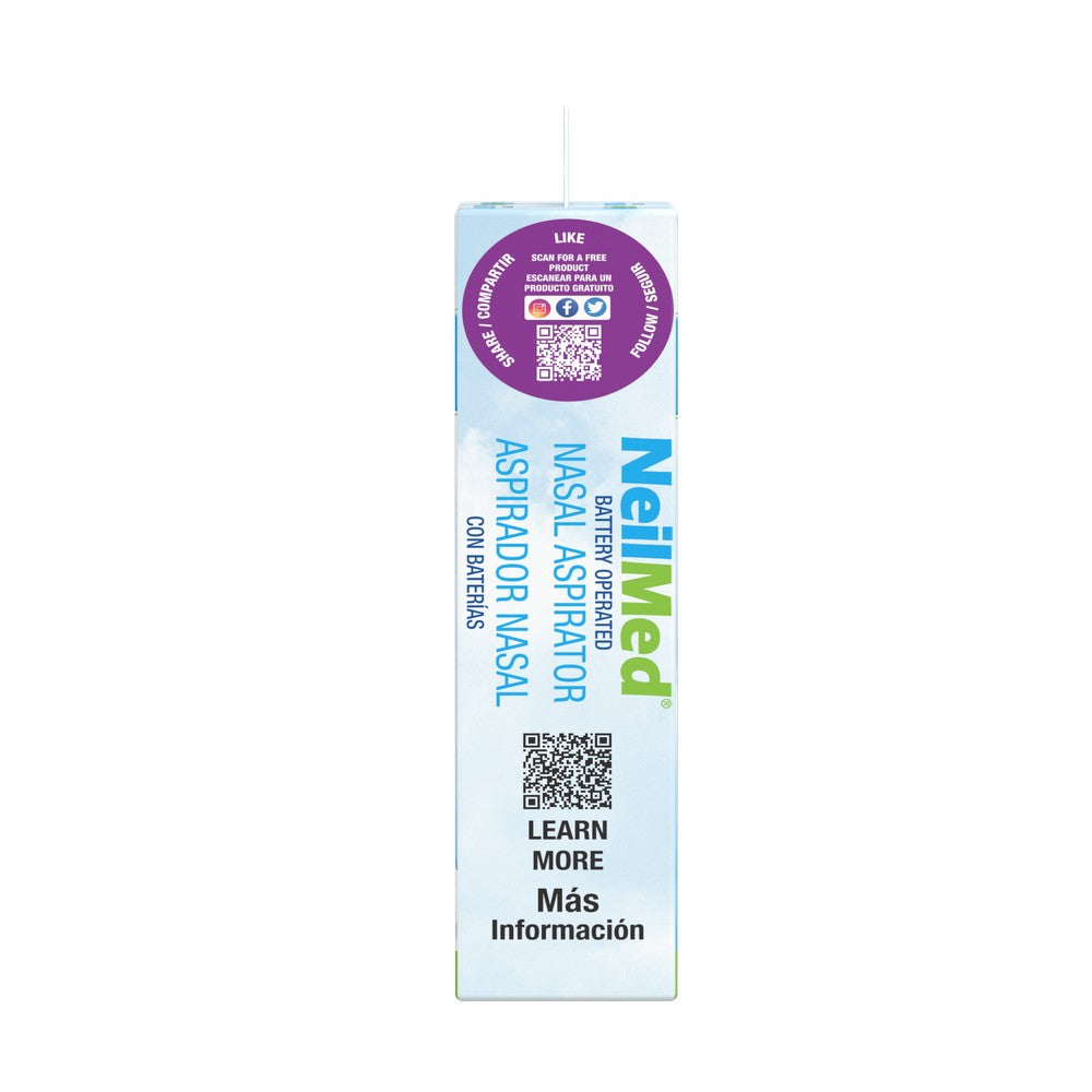 NeilMed nasal aspirator packaging on a white background