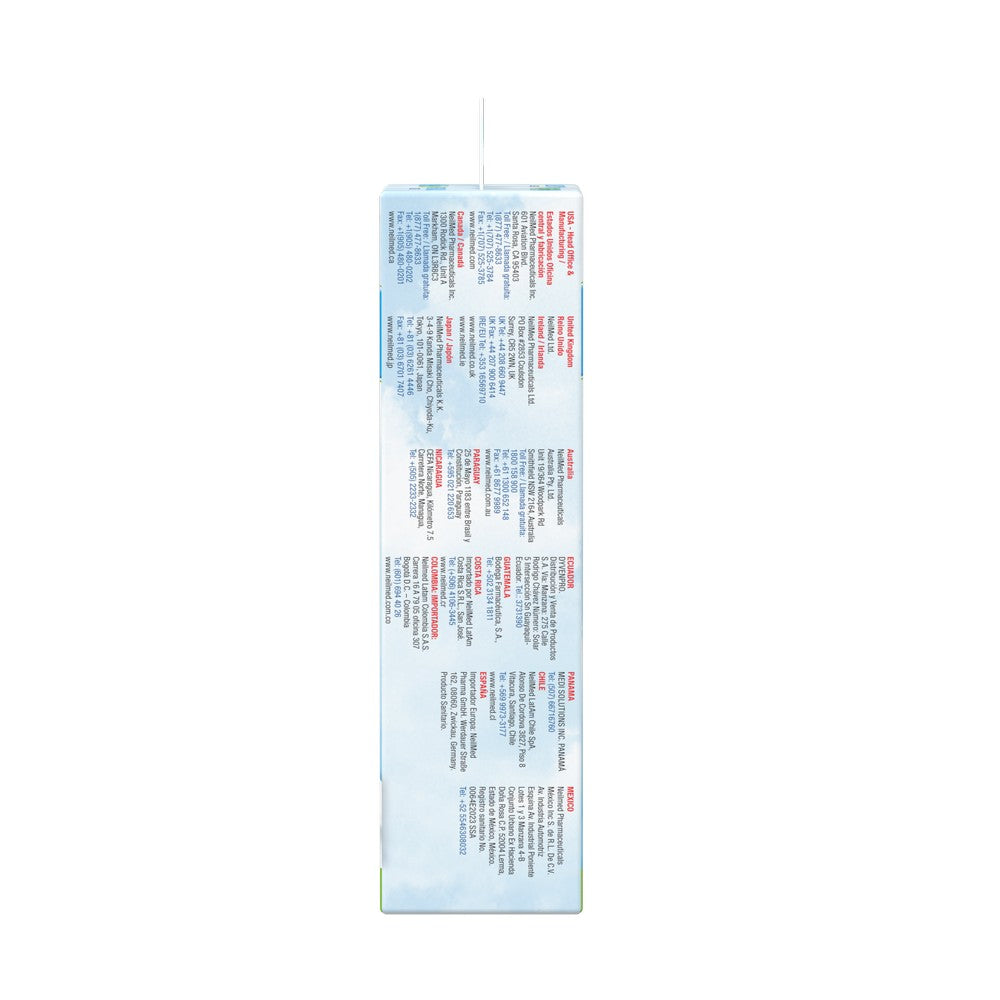 Product packaging with text on a white background