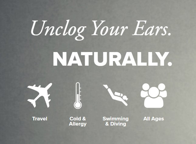 Unclog your ears naturally advertisement